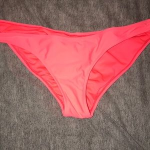 Pink volcom bikini bottoms